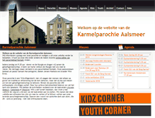 Tablet Screenshot of karmelparochie.nl